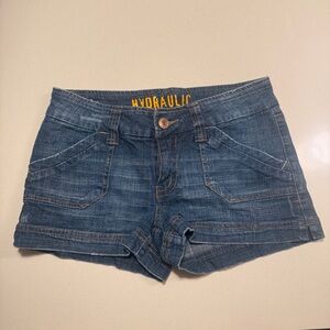 Hydraulic Women's Dark Blue Jean Shorts